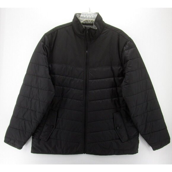 Woolrich Jacket XL Puffer Coat Wool Insulation Outdoor Full Zip Logo - Picture 1 of 11